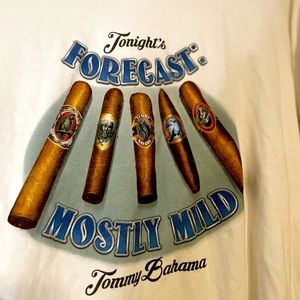 Tommy Bahama Cigar White T-Shirt Big & Tall 3XLB Pre Owned